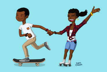 Skate Couple