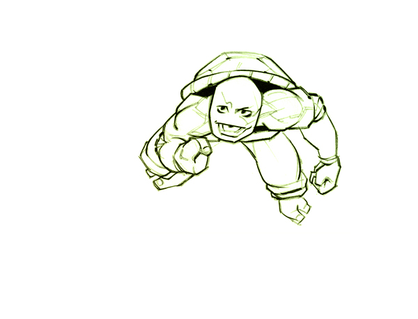 tmnt sketch