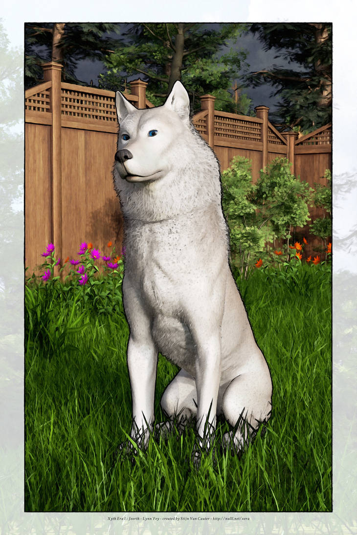 Lynn'Fey visits Grey and Kara by lesserangel on DeviantArt