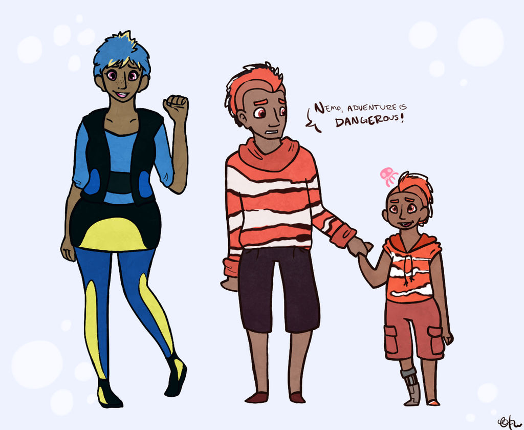 Finding Nemo Human Deviantart Human Finding Nemo by Otterlore on DeviantArt