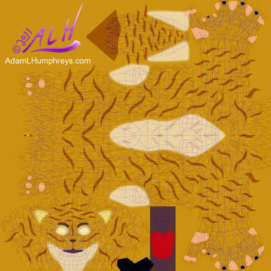 Aya Texture Map Aya's Color and Bump Map by adamlhumphreys on DeviantArt