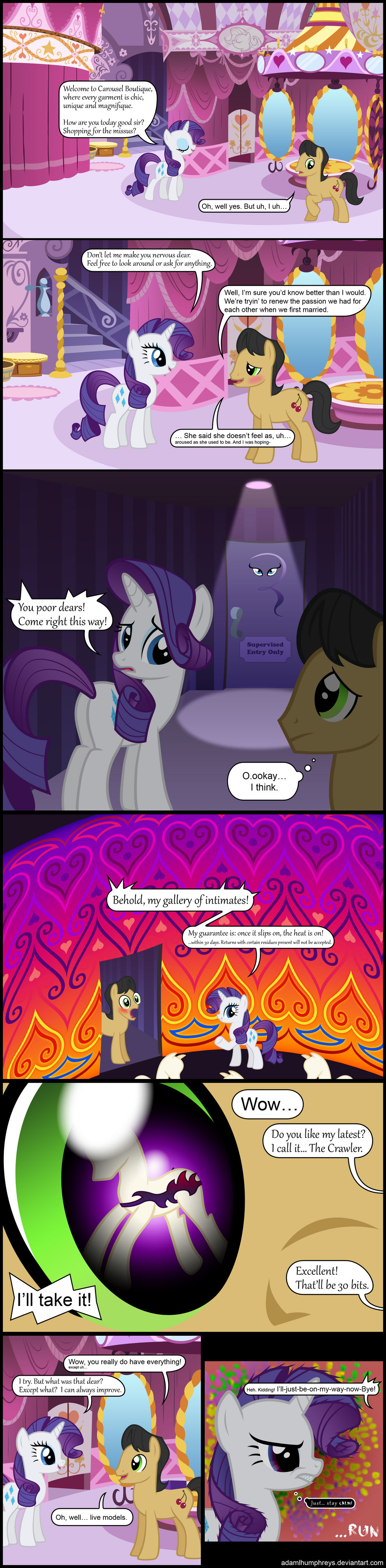 Rarity's Secret by adamlhumphreys