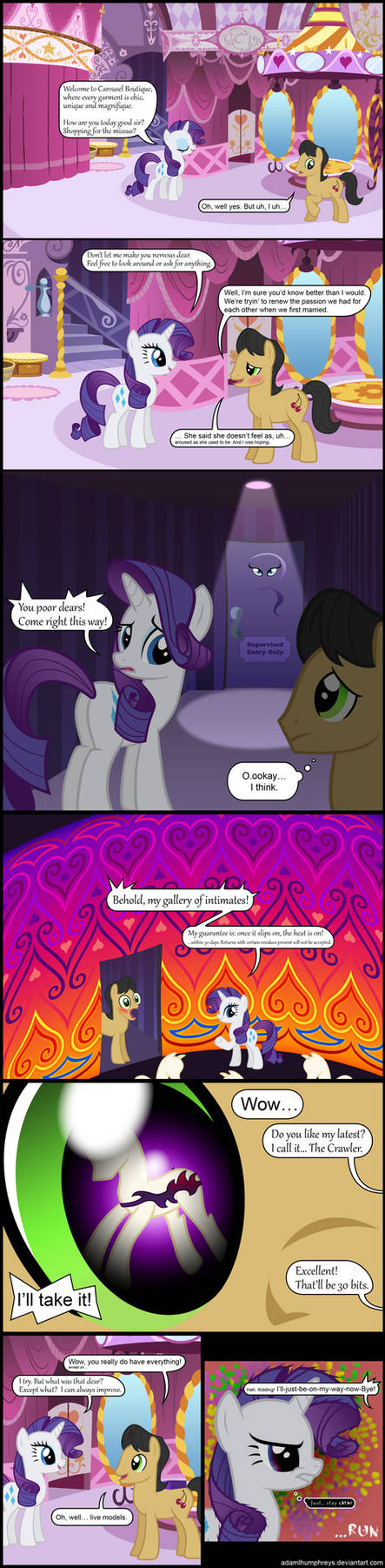Rarity's Secret by adamlhumphreys