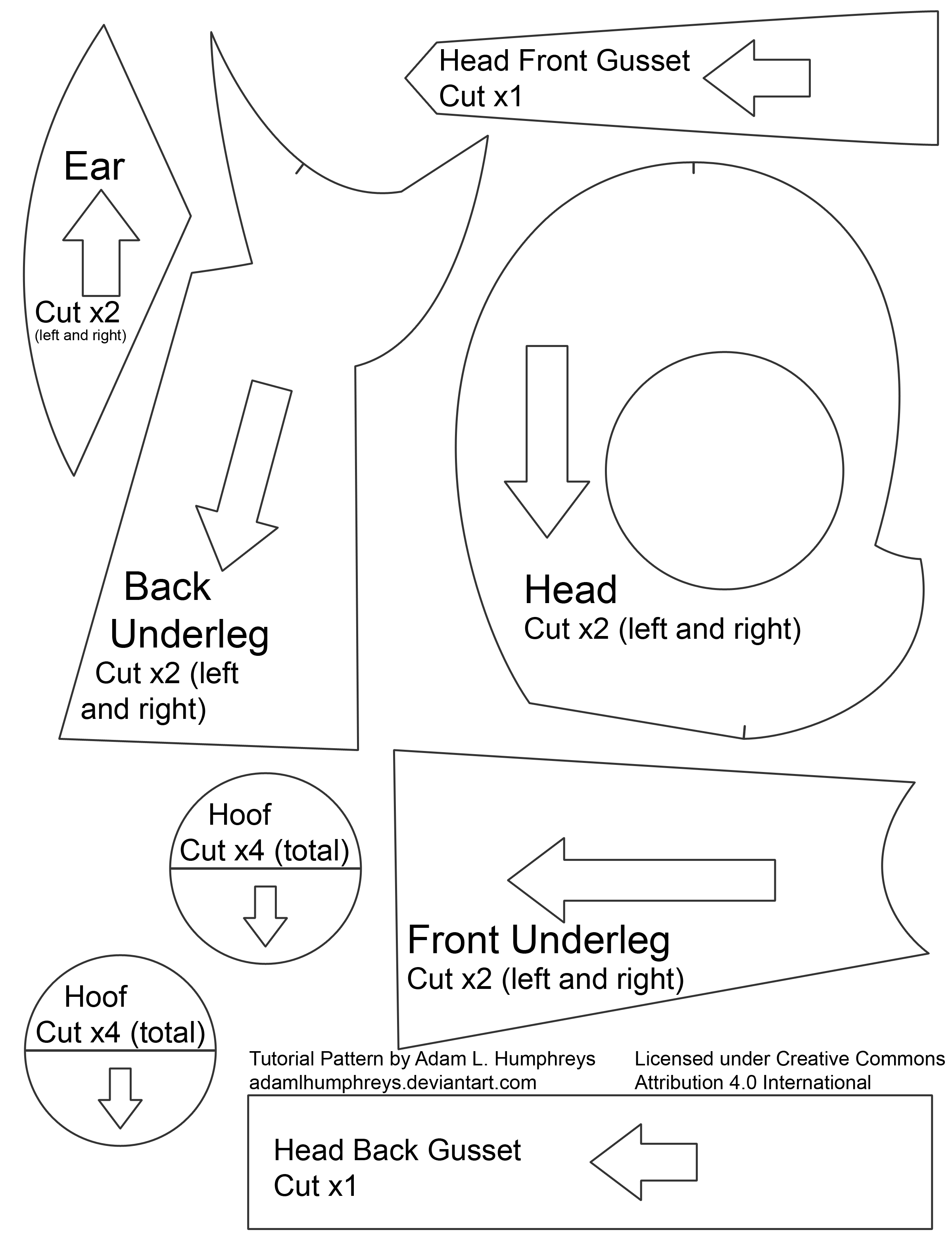 Pony Plush Tutorials and Pattern