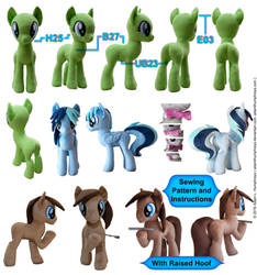 Pony Mare Stallion Plushie Sewing Pattern 27