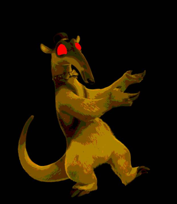 Dark Computer Charlie Dark Pencil Charlie the anteater by Wiltongamer on DeviantArt