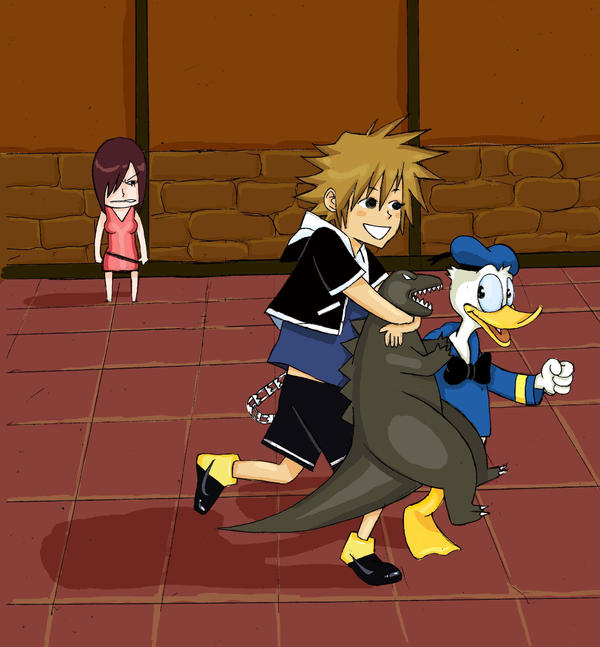 Kingdom Hearts Date with Sora