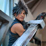 Final Fantasy VII: Cloud Strife cosplay.