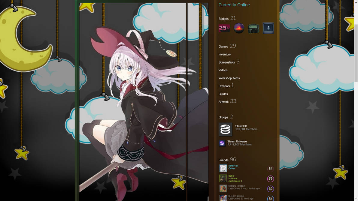 Elaina Steam Artwork Showcase By Odriew0 On Deviantart