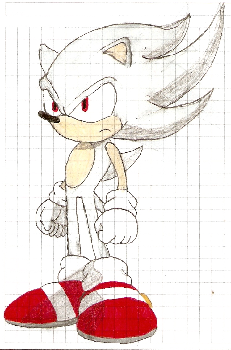 Como DESENHAR o HYPER SONIC - Como DIBUJAR a HYPER SONIC - How to