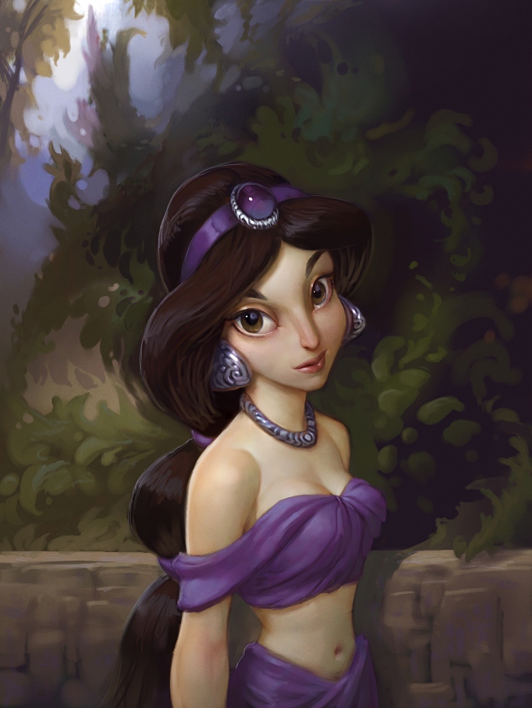 Jasmine princess coloring pages