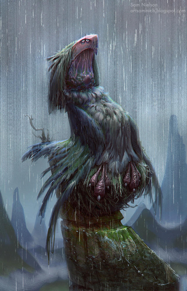 Flying Critters Boo Boo Bird by Artsammich on DeviantArt