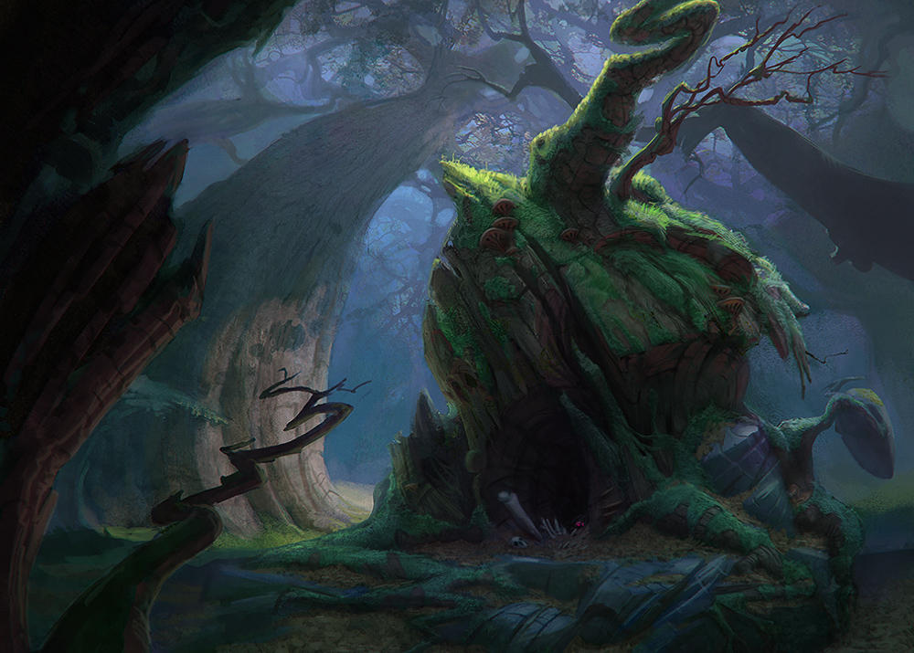 The Heart Of The Forest By Artsammich On DeviantArt the-heart-of-the-forest-by-artsammich-on-deviantart