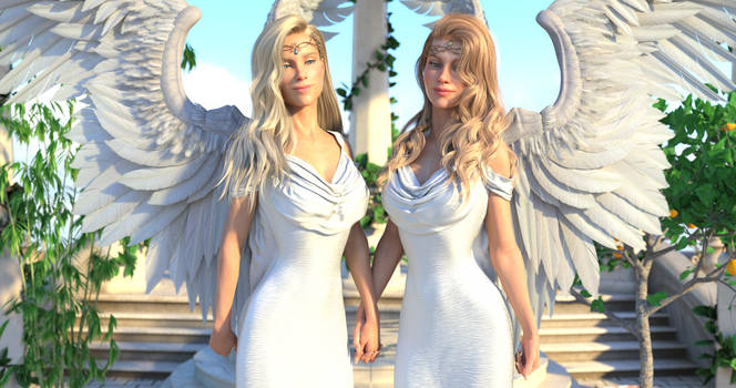 Heavenly Angels (alternate) 4k