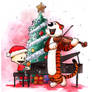 Calvin+Hobbes: Jingle bells :