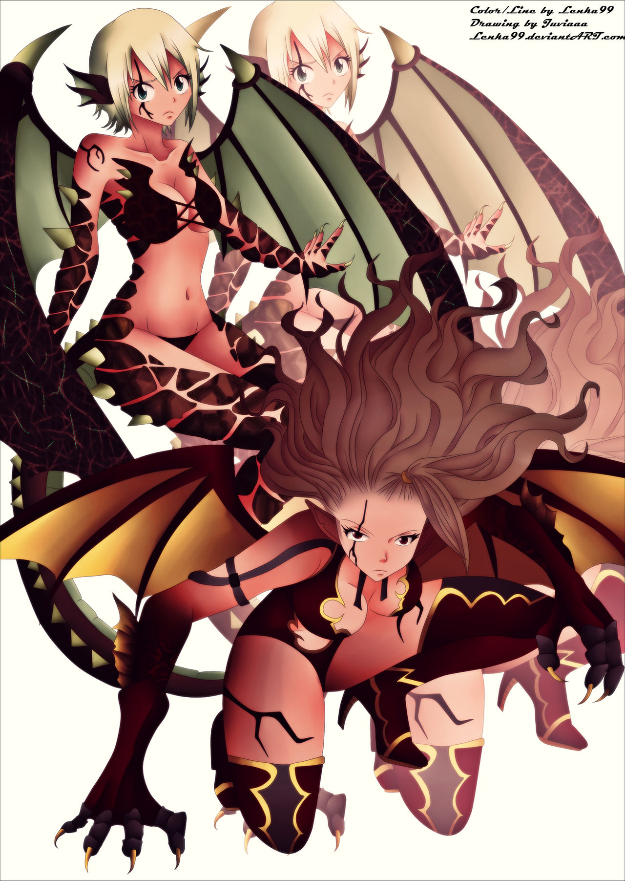 Demon sisters - color