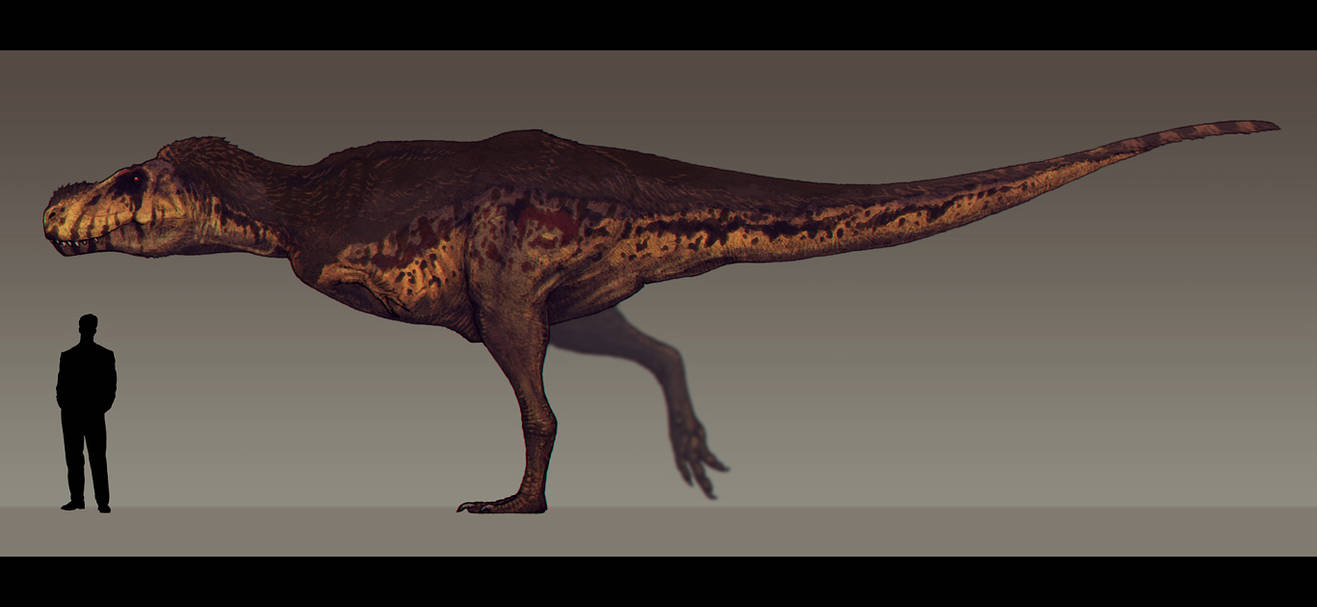 Tyrannosaurus rex by Paleocolour on DeviantArt