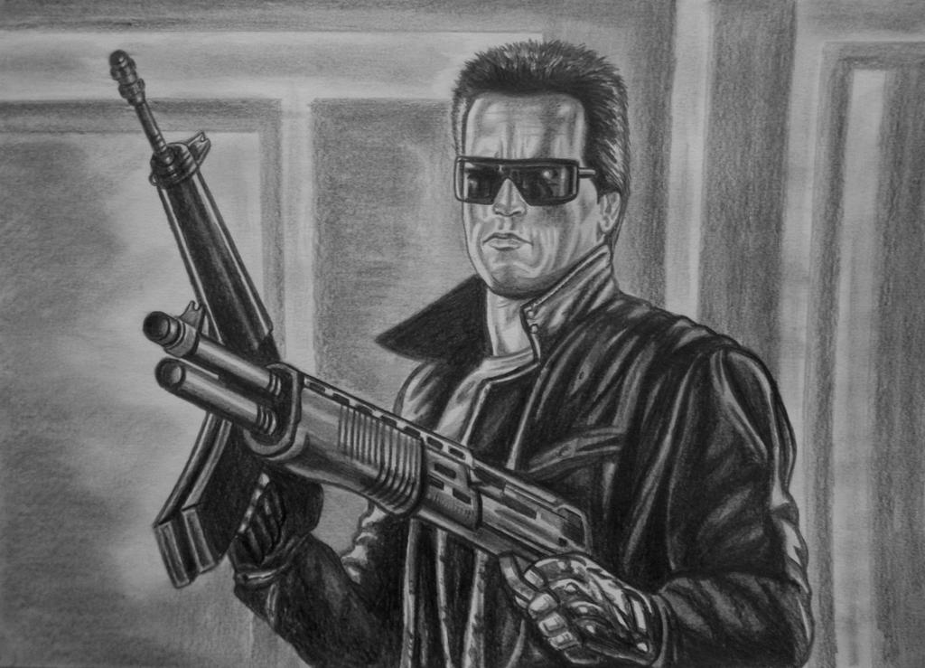 Terminator-Arnold Schwarzenegger by vadim79vvl on DeviantArt