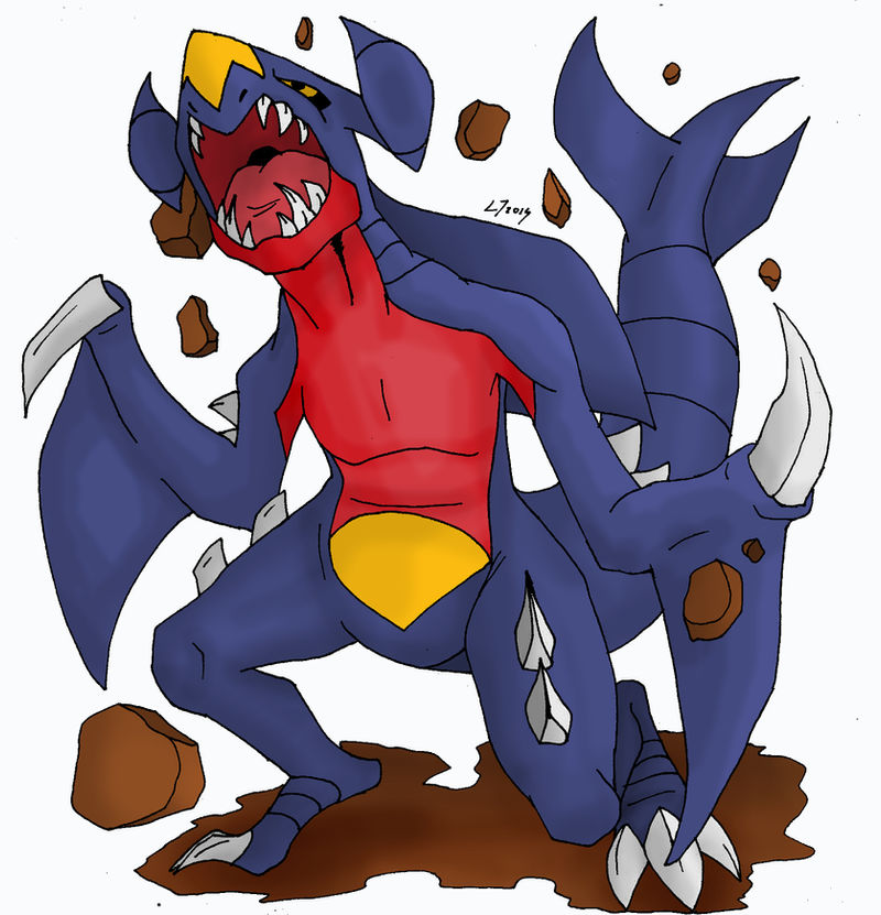 Garchomp Rider Garchomp by Hlontro on DeviantArt