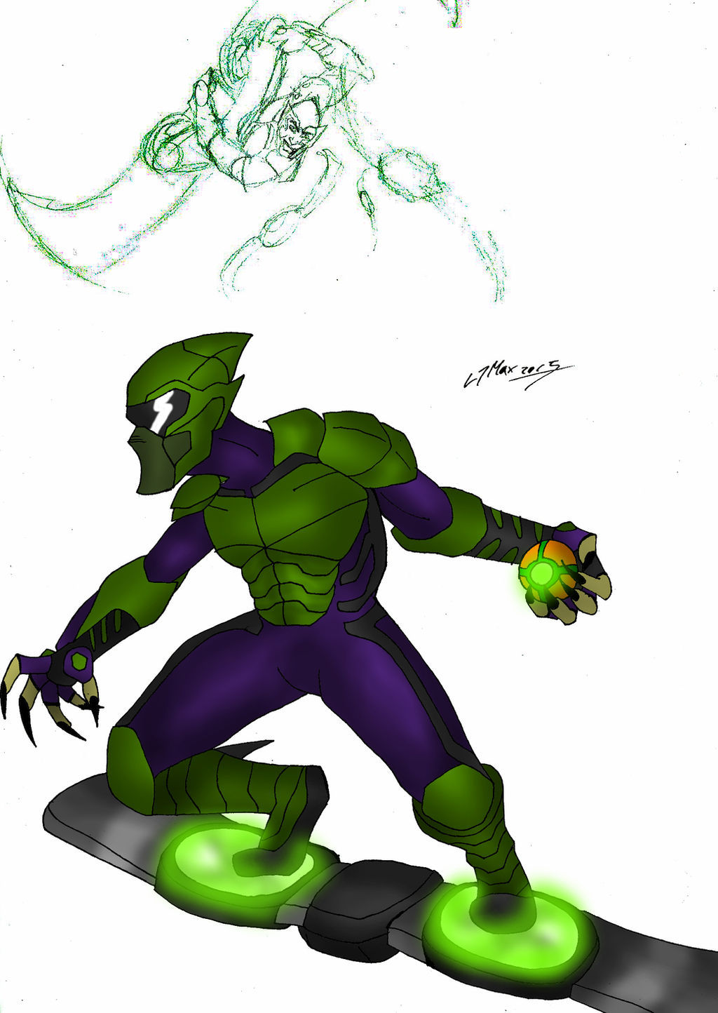 Uncanny Spider-Man: Green Goblin Concept Art by Hlontro on DeviantArt