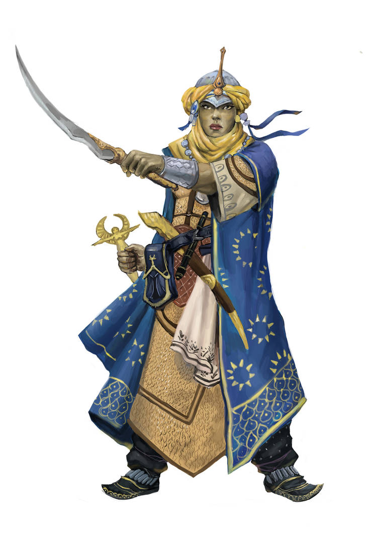 Kyra from Pathfinder by entmarch1 on DeviantArt