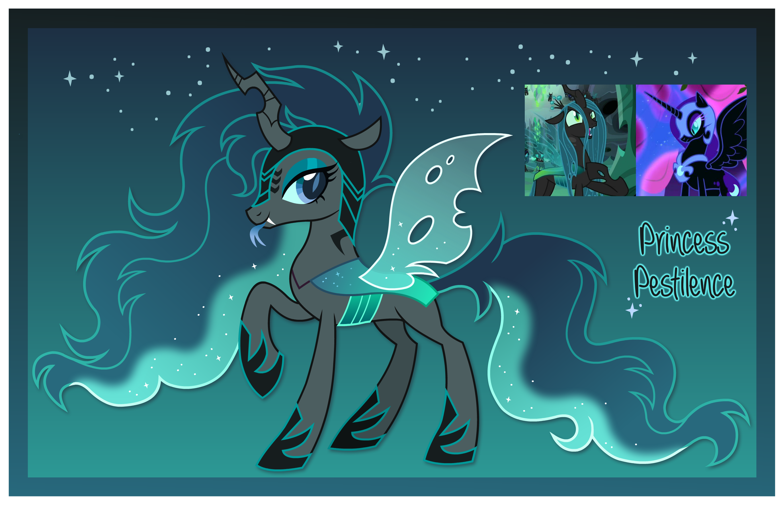 Chaneling Mlp Changeling Mlp Oc