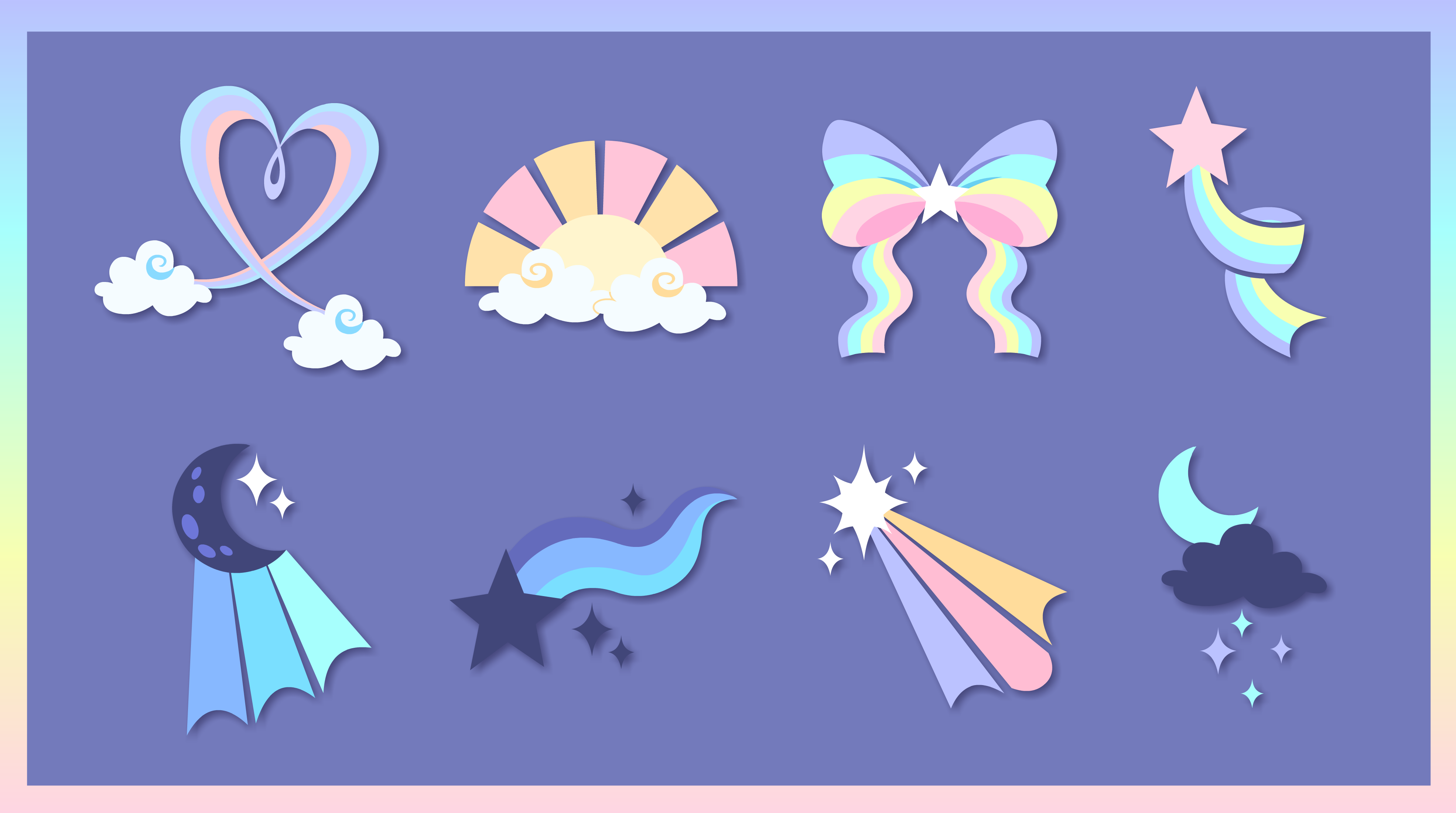 MLP Cutie Mark Adopts 8/8 SOLD by Chiwowza on DeviantArt