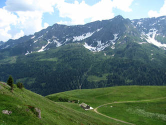 Panorama view St. Gotthard