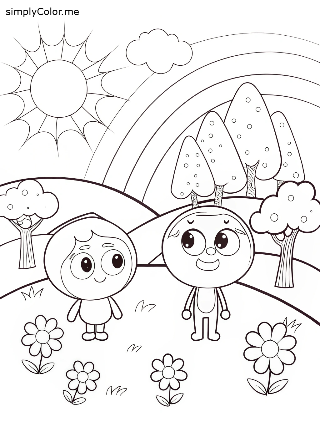 At at coloring page by coloringkids on DeviantArt
