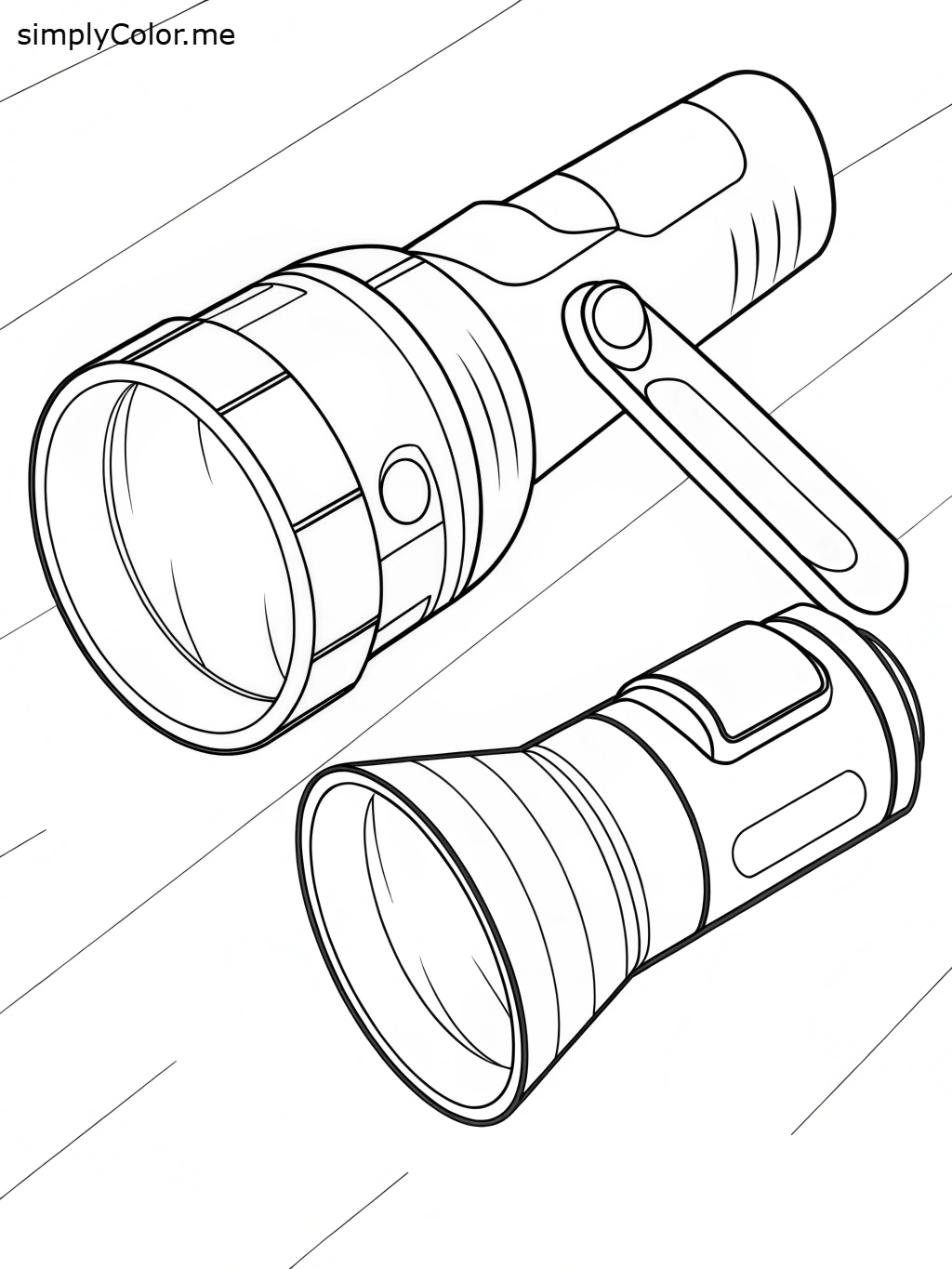 Lighting Flash Colouring In Flashlight coloring page by coloringkids on DeviantArt