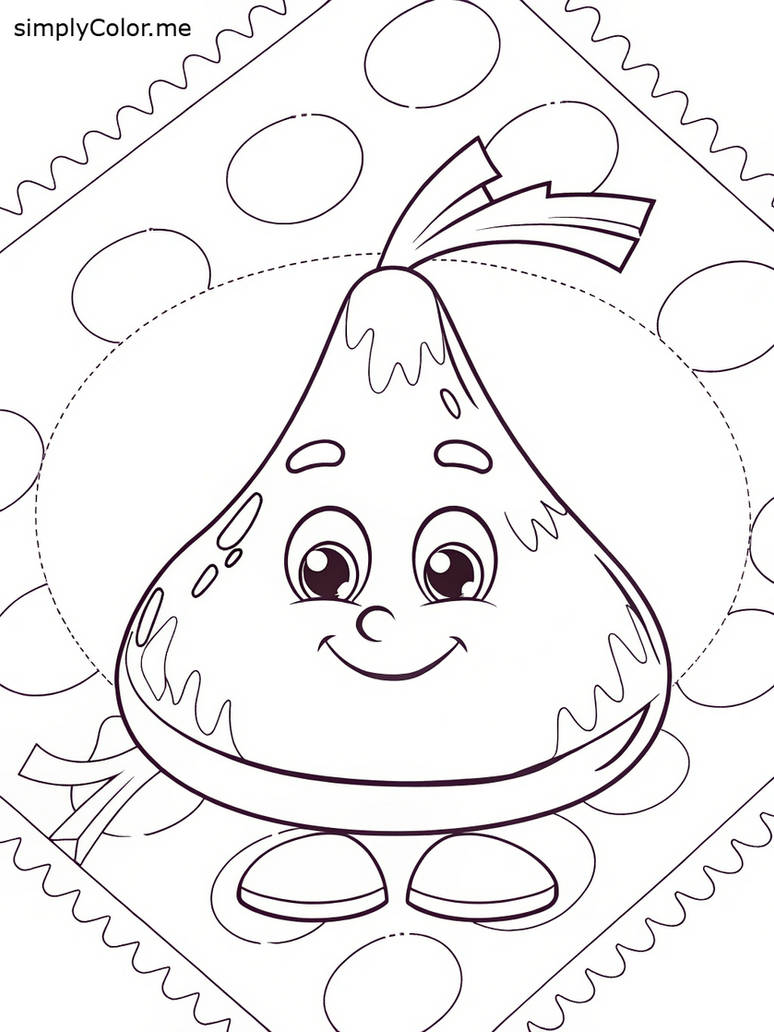 Hershey Kiss Coloring Page Just Hearts Valentines Hershey Kisses hershey-kiss-coloring-page-just-hearts-valentines-hershey-kisses
