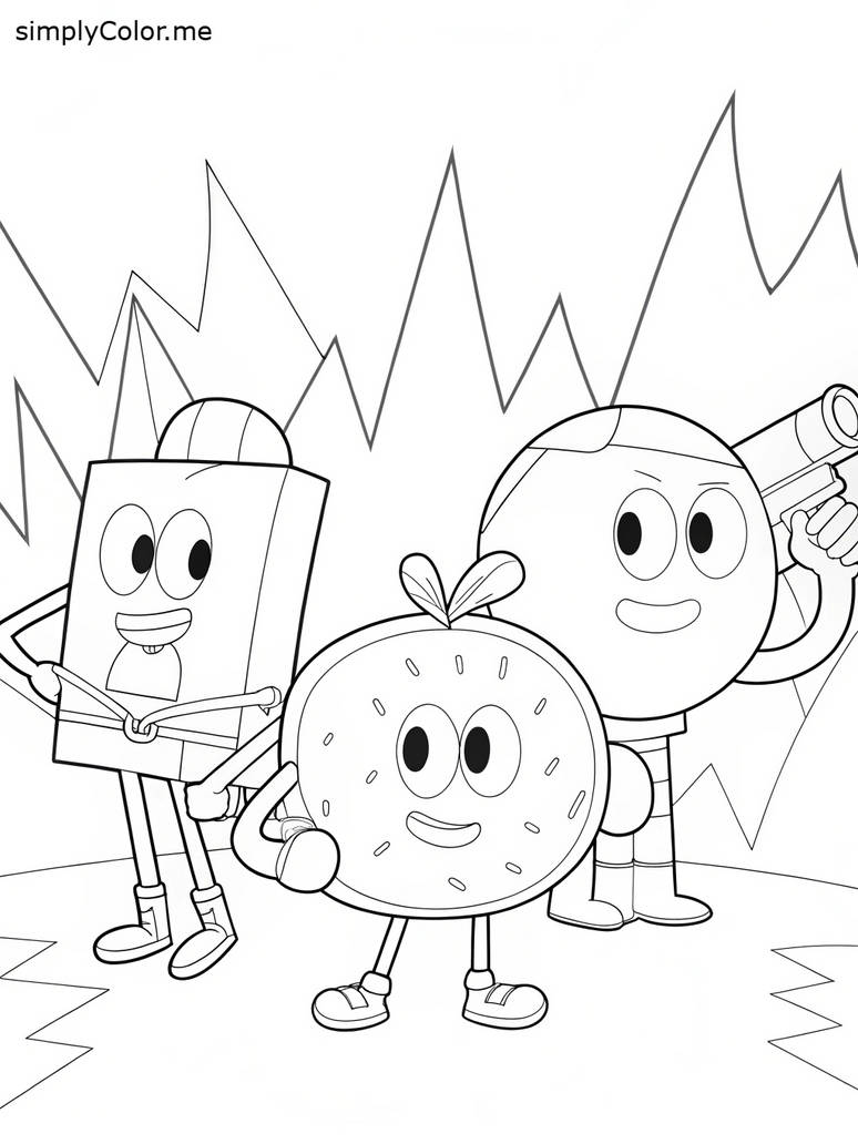 Bfd Colouring Bfdi coloring sheet by coloringkids on DeviantArt