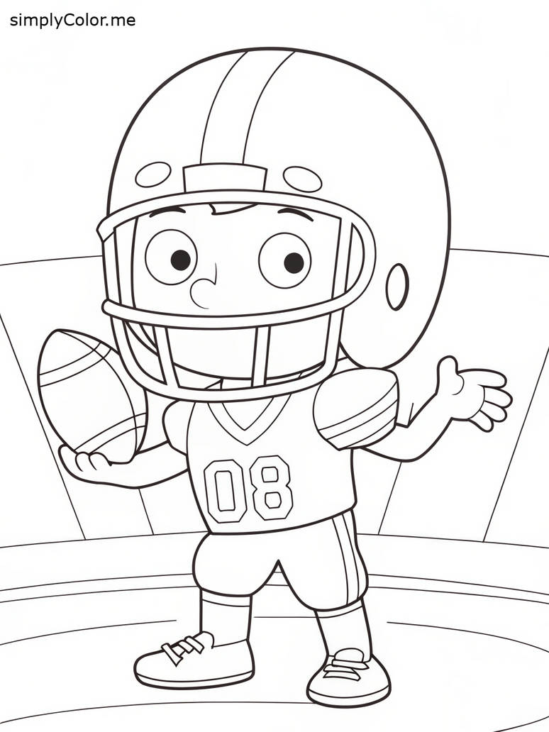 Josh allen coloring sheet by coloringkids on DeviantArt
