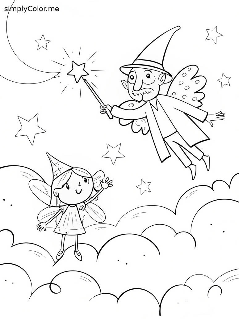 Magic coloring sheet by coloringkids on DeviantArt