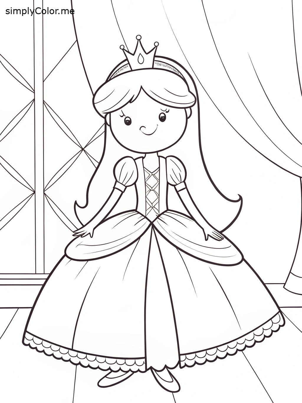 Princess Coloring Packet Princess color sheet printable by coloringkids on DeviantArt