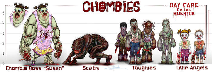 Day Care de los Muertos: Chombies classes sizeUP