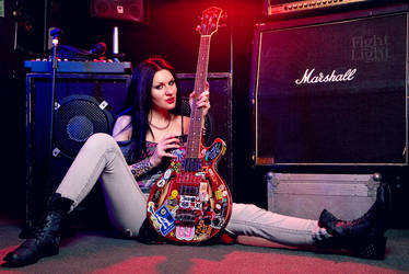 Jenny Trouble, Music Guitar and Amp set