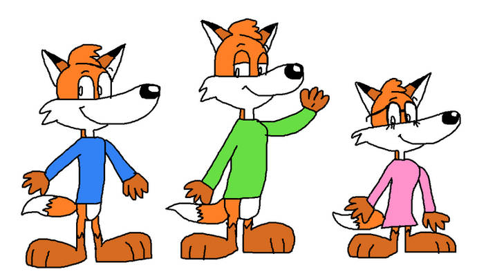 Flippy, Felix and Fanny Redesigns