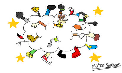 Toon June Day 16 - Big Ball of Violence