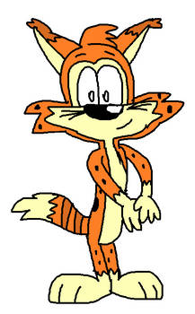 Spencer the Toon Bobcat