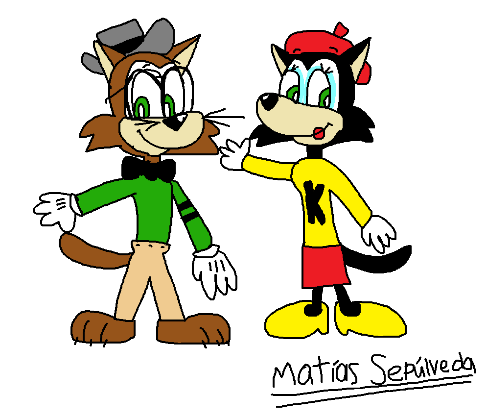 Johnny Razor Cat Johnny Cat and Kitty Bright by Gmatias2018 on DeviantArt