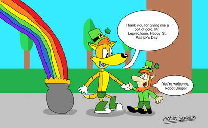Robot Dingo and the Leprechaun