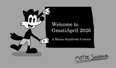 Gmatiapril 2026 Day 1 - Sidney the Friendly Wolf