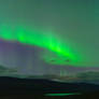 Aurora borealis above the Abisko nationalpark