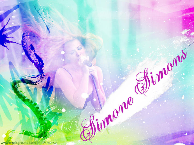 Simone Simons - by manson by musicground on DeviantArt