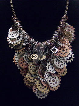 Shaggy Steampunk Necklace