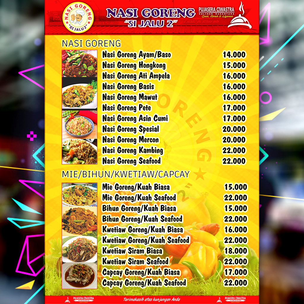 Menu Nasi Goreng by fzr73 on DeviantArt