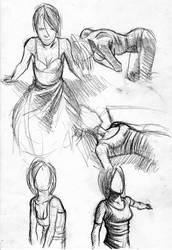 Shoulder sketches 3