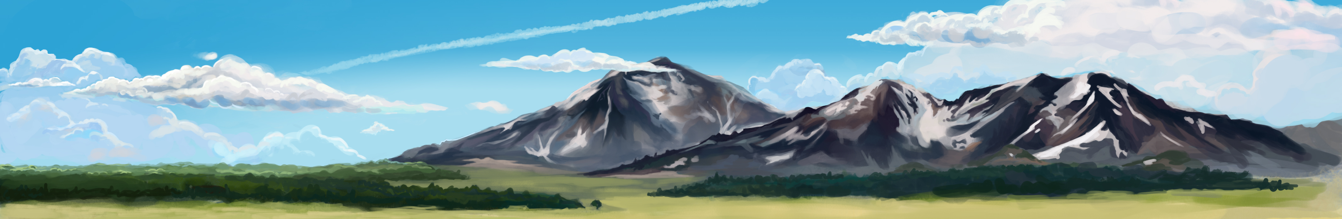 Landscape-sketch