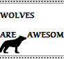 Wolf stamp